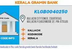 Kerala Gramin Bank kallachi