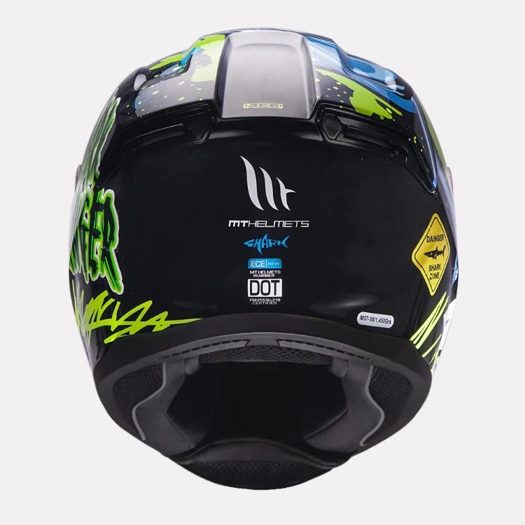 MT Targo Frog Motorcycle Helmet  ECE, DOT & ISI Certified Full Face Helmet  – PowerSports International