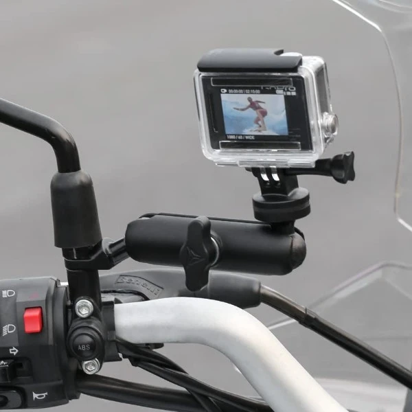 Buy Motowolf Action Camera Handlebar Mount / Mirror Mount with free ...