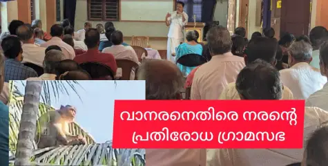 വാ(ൽ)നരനേയും സംരക്ഷകരേയും നേരിടുന്നത് സംബന്ധിച്ച് ചർച്ച ചെയ്യാൻ കൊട്ടിയൂരിലെ നരൻമാർ ഗ്രാമസഭ ചേർന്നു.