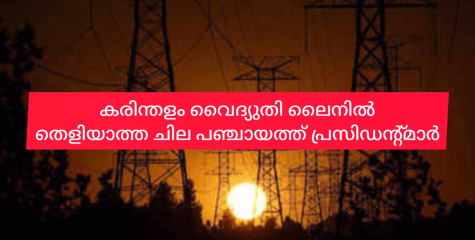 കരിന്തളം വൈദ്യുതി ലൈൻ: ജനത്തെ പറ്റിച്ച് കണിച്ചാർ പഞ്ചായത്ത് പ്രസിഡൻ്റ് യോഗത്തിൽ പങ്കെടുക്കാതെ മുങ്ങിയെന്ന് കോൺഗ്രസ്.
