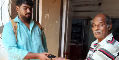 നേരിന്റെ നിറഞ്ഞ മനസ്; കളഞ്ഞുകിട്ടിയ പണവും മറ്റ് രേഖകളും അടങ്ങുന്ന പേഴ്സ് യുവാവിന് തിരികെ നൽകി കടയുടമ