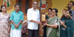 വി പിഷീജയ്ക്ക് യാത്രയയപ്പ് നല്‍കി