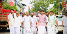 കന്യാസ്ത്രീകളെ കേസിൽ കുടുക്കി ജയിലിലടച്ചതിൽ പാനൂരിൽ കോൺഗ്രസിൻ്റെ  പ്രതിഷേധം 