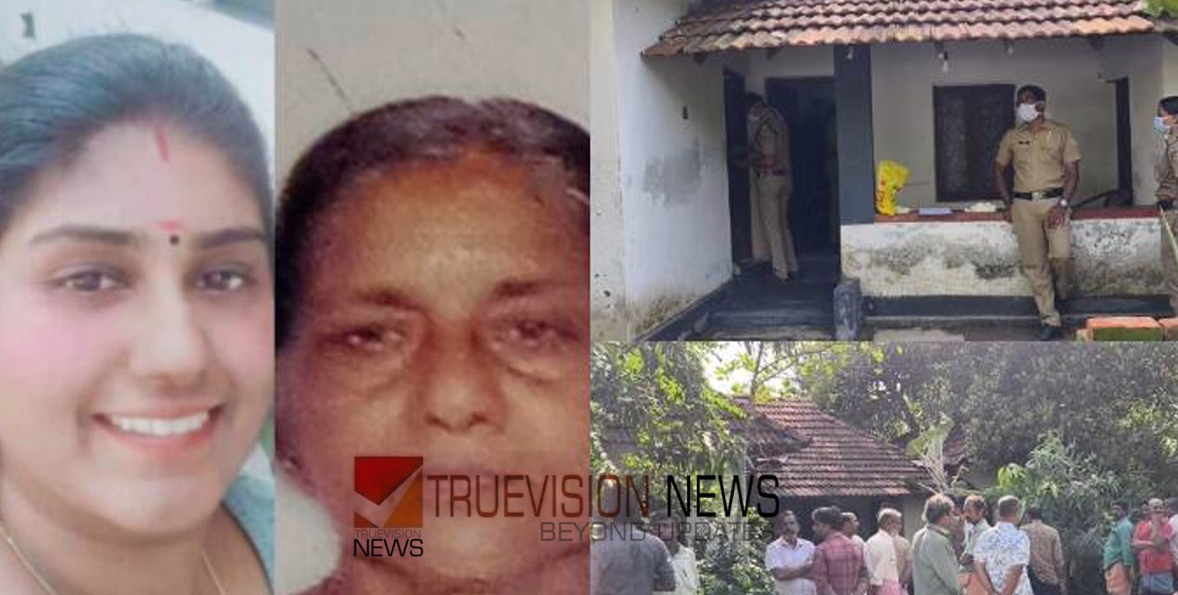 വസ്ത്രത്തിൽ പുരുഷ സുഹൃത്തുക്കൾക്കൊപ്പമുള്ള ചിത്രങ്ങൾ ഒട്ടിച്ച നിലയിൽ, സ്വഭാവത്തെ വിമർശിച്ച് കുറിപ്പ്; തൃശ്ശൂരിൽ നടന്നത് ഇരട്ടക്കൊലപാതകം