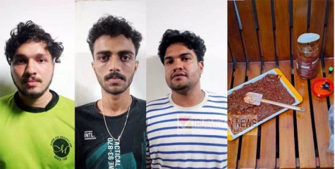 കൊലച്ചതി, ഗൾഫിലേക്ക് കൊണ്ടു പോകാനായി അയൽവാസി  ഏൽപ്പിച്ച അച്ചാർ കുപ്പിയിൽ എംഡിഎംഎയും, ഹാഷിഷും ; കണ്ണൂരിൽ 3  പേർ അറസ്റ്റിൽ 
