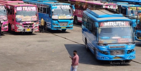 ഇരിട്ടി - തലശ്ശേരി റൂട്ടിൽ സ്വകാര്യ ബസ് പണിമുടക്ക്