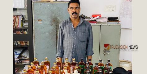 വിദേശമദ്യക്കടത്ത്; ബംഗാൾ സ്വദേശി നാദാപുരം എക്സൈസ് പിടിയിൽ
